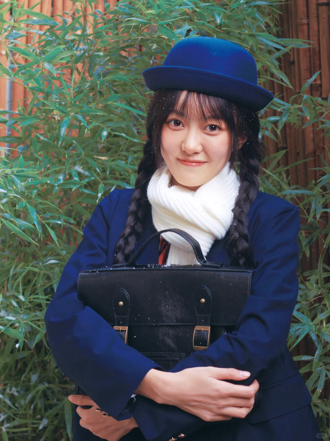 日剧女主角｜复古jk少女写真｜这样也太少女了
