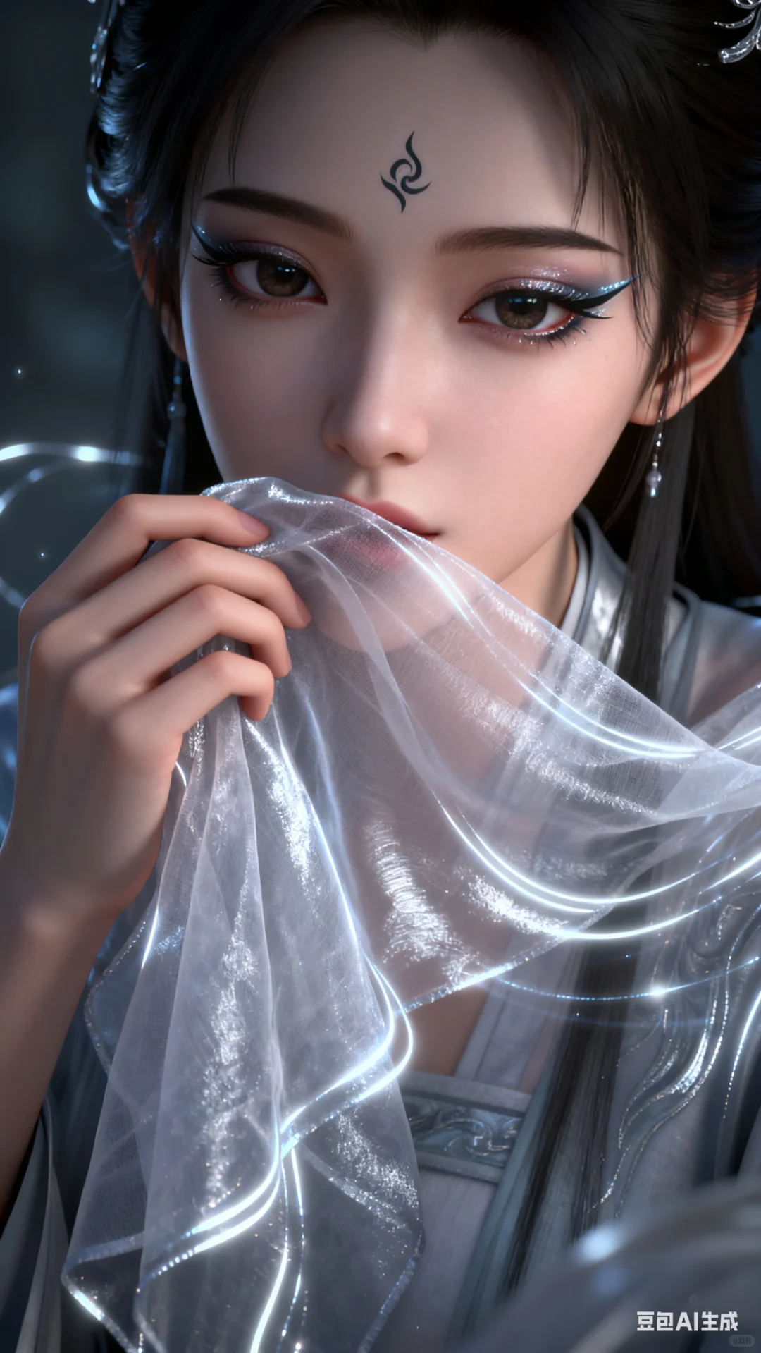眉间风动，怎一个仙字了得～