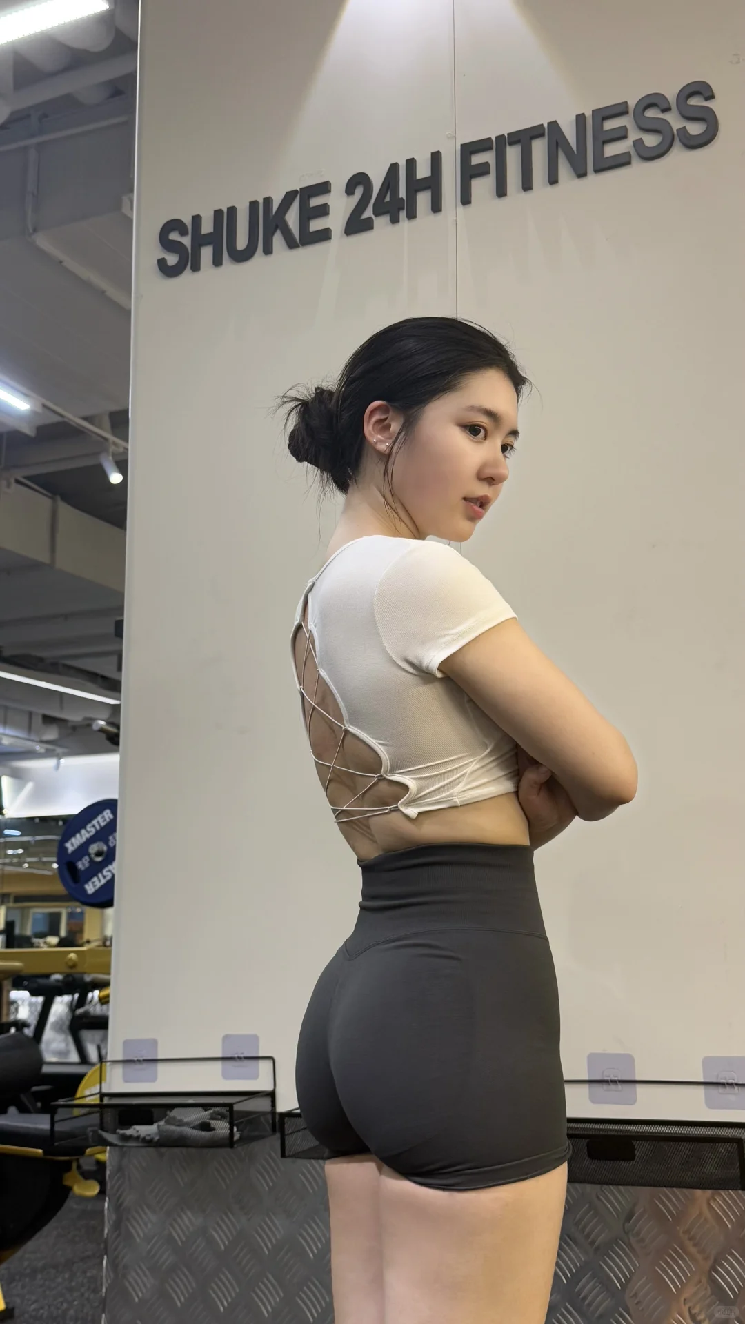 有什么痛苦 上健身房说