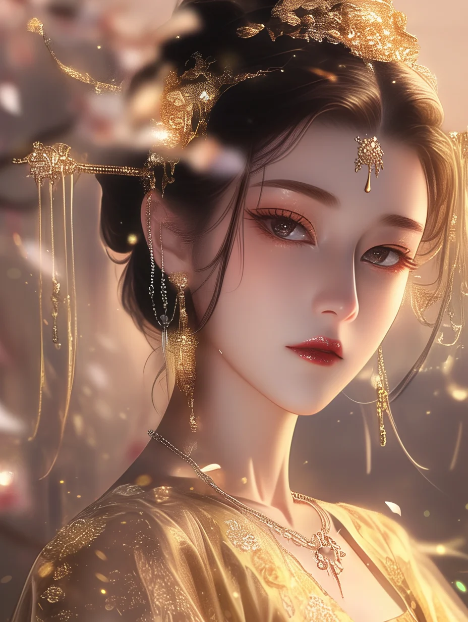 绝色国风美人，美到窒息！