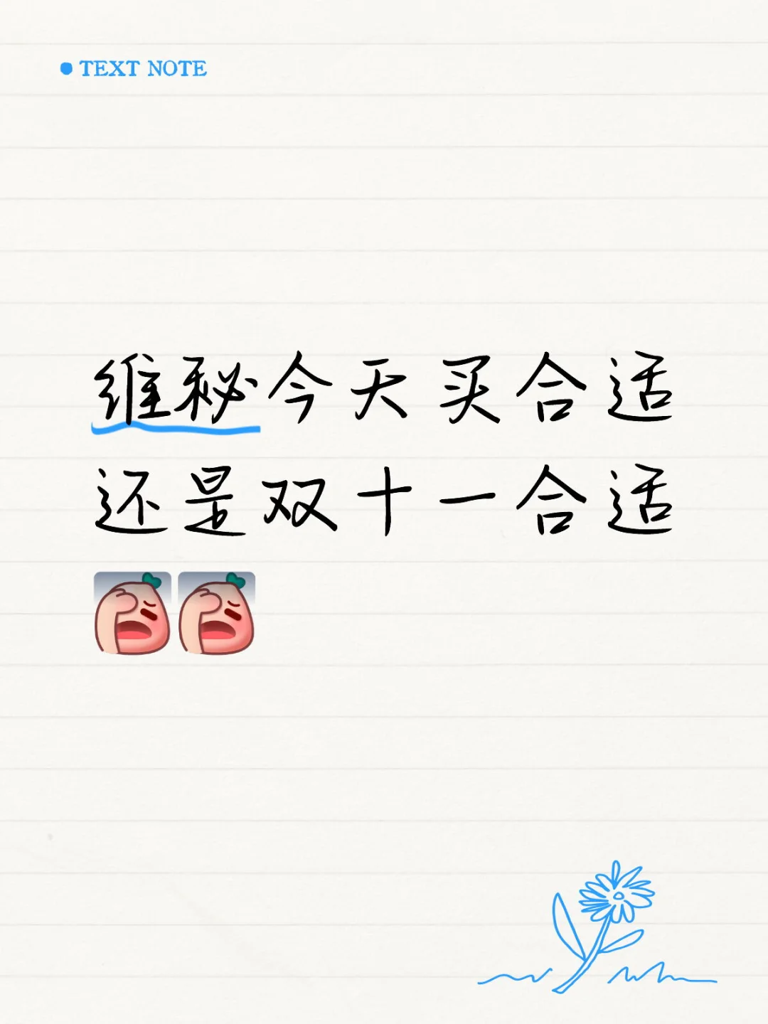 维秘今天合适还是双十一合适