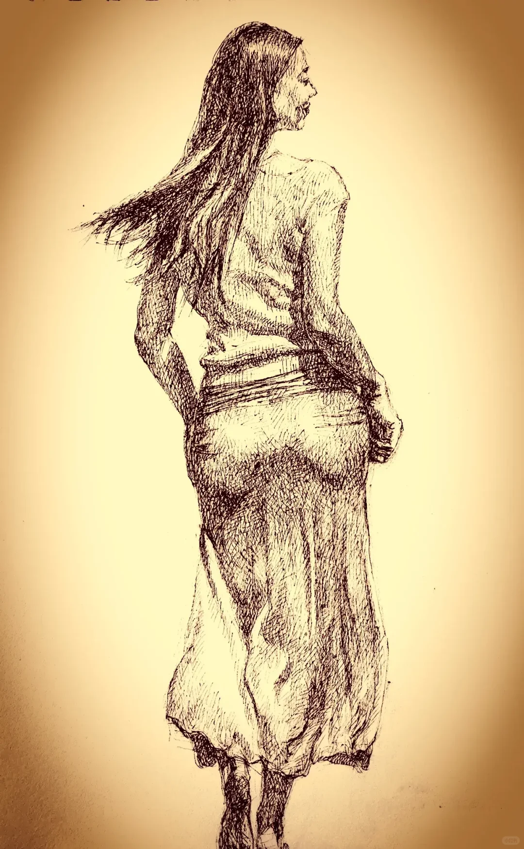 婀娜的倩影