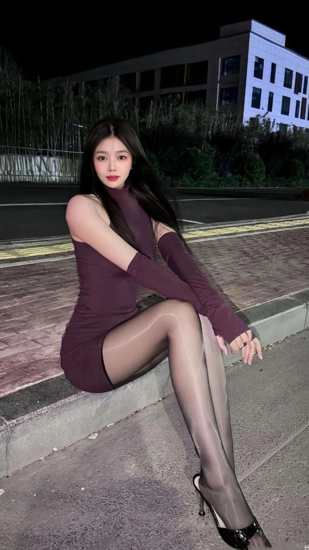 黑丝➕高跟👠=气场开挂