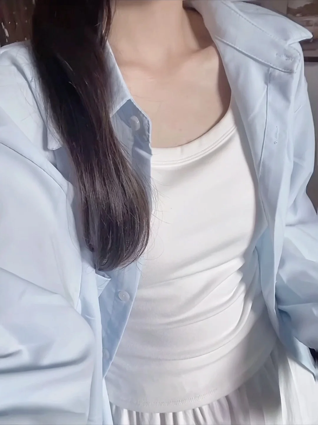 不开玩笑😭😭从去年穿到现在的背心❗️