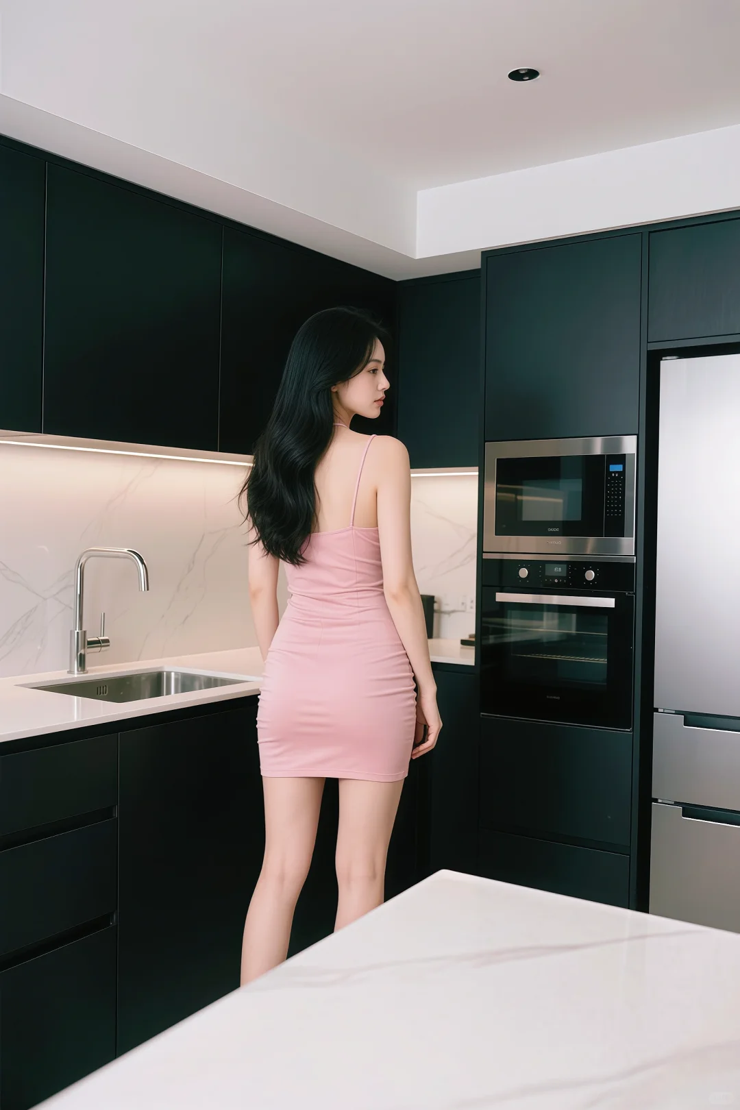 美女独自美丽，这就是姐姐的魅力