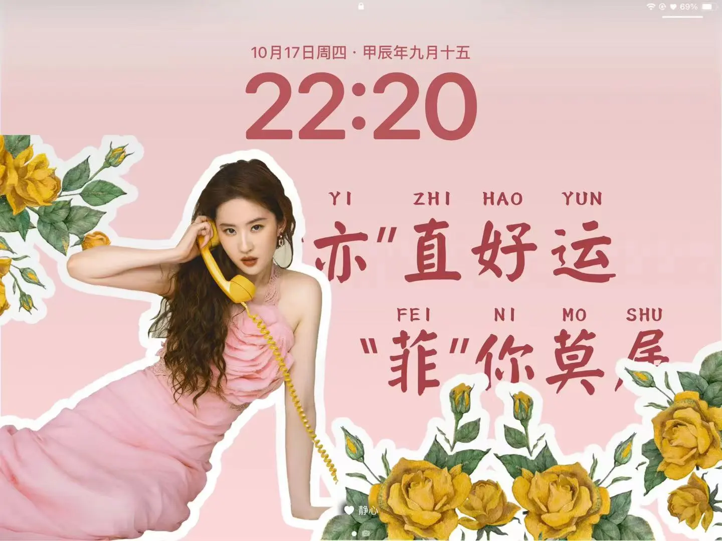 换完壁纸 整个iPad都高级起来了