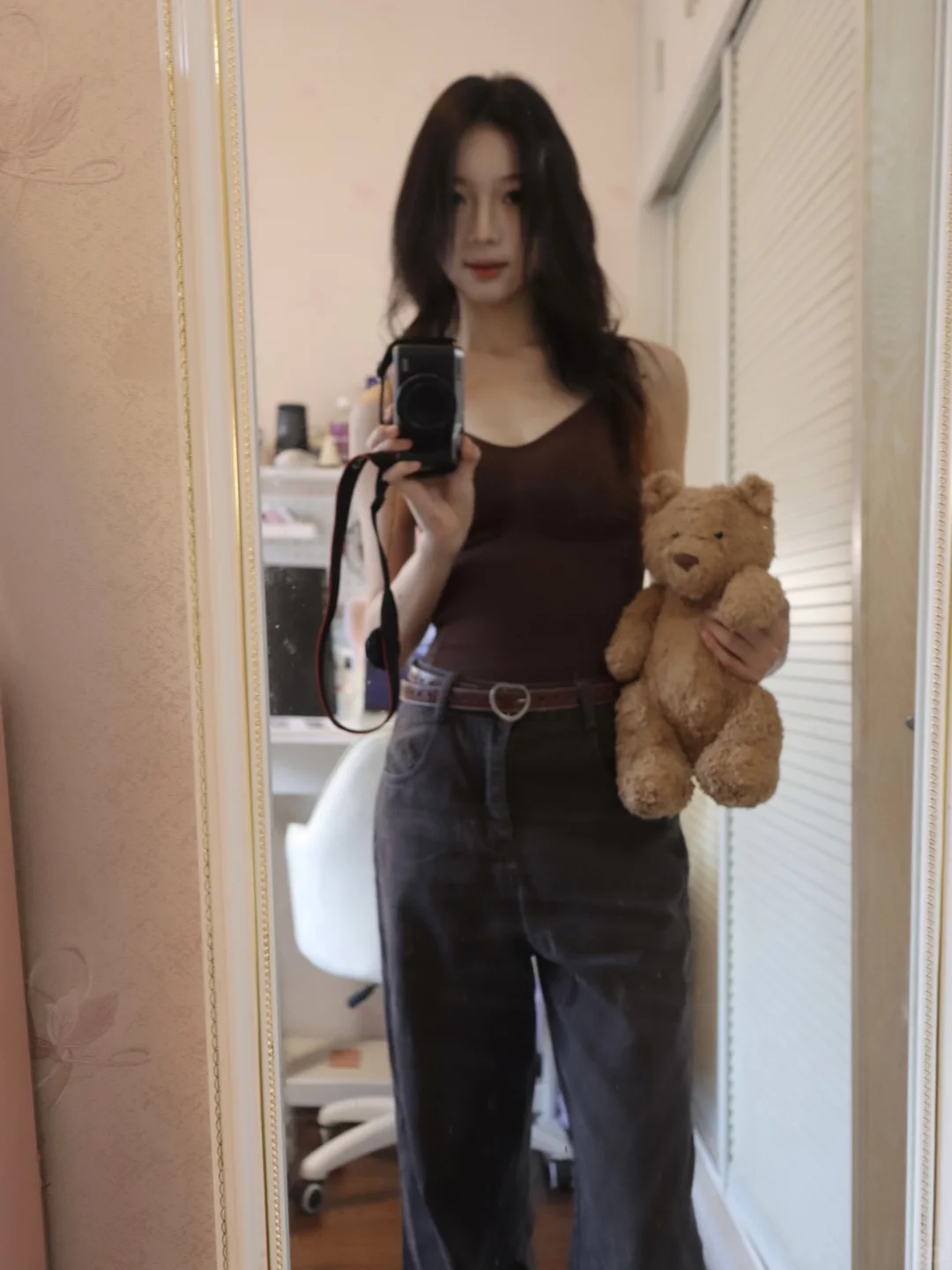 塑身衣是最简单的穿搭🤎