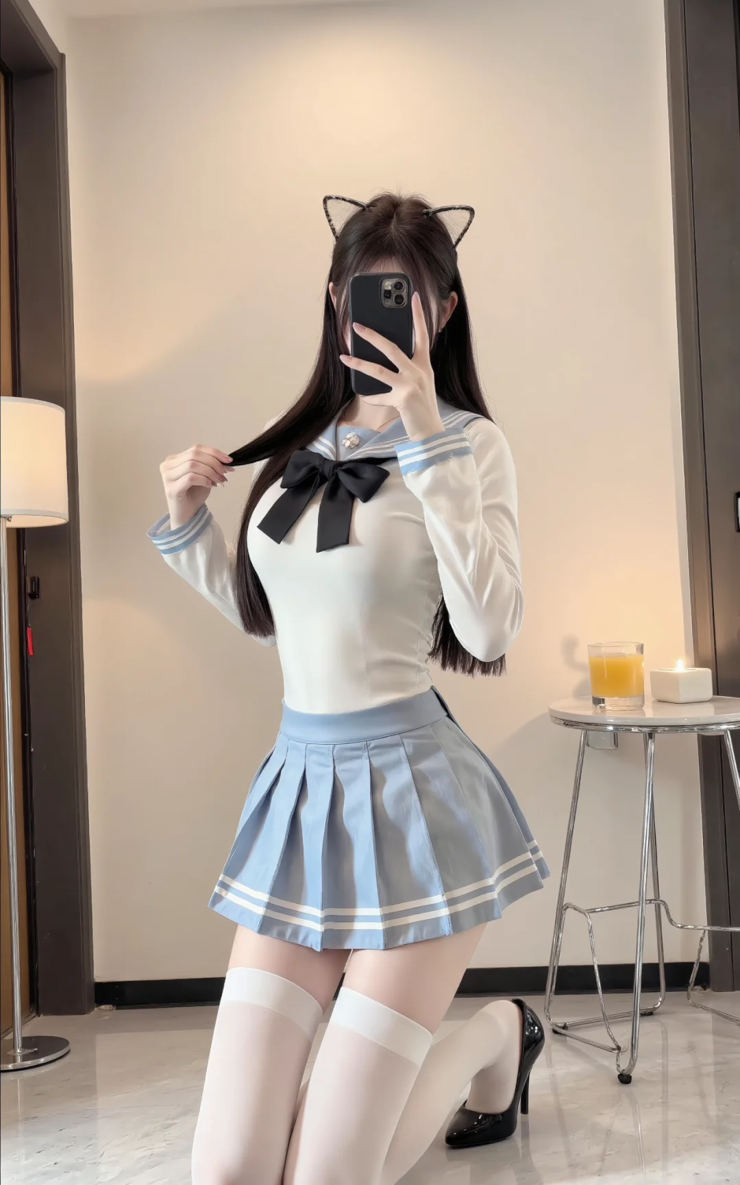 jk搭配白丝yyds～