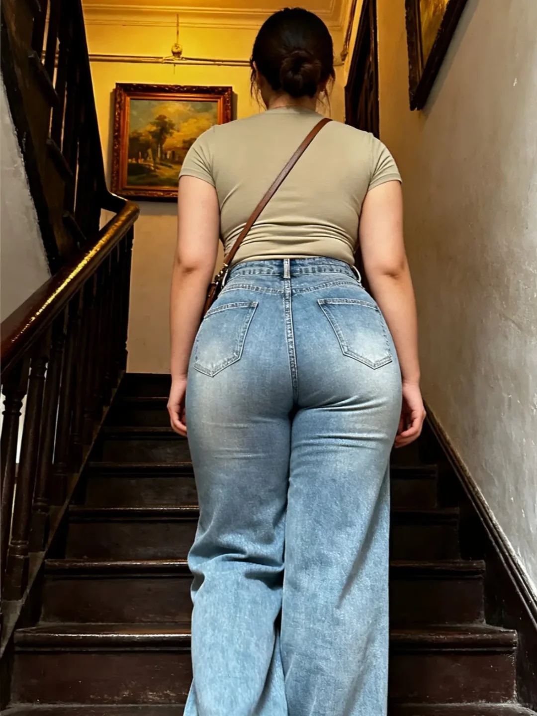 牛仔裤女