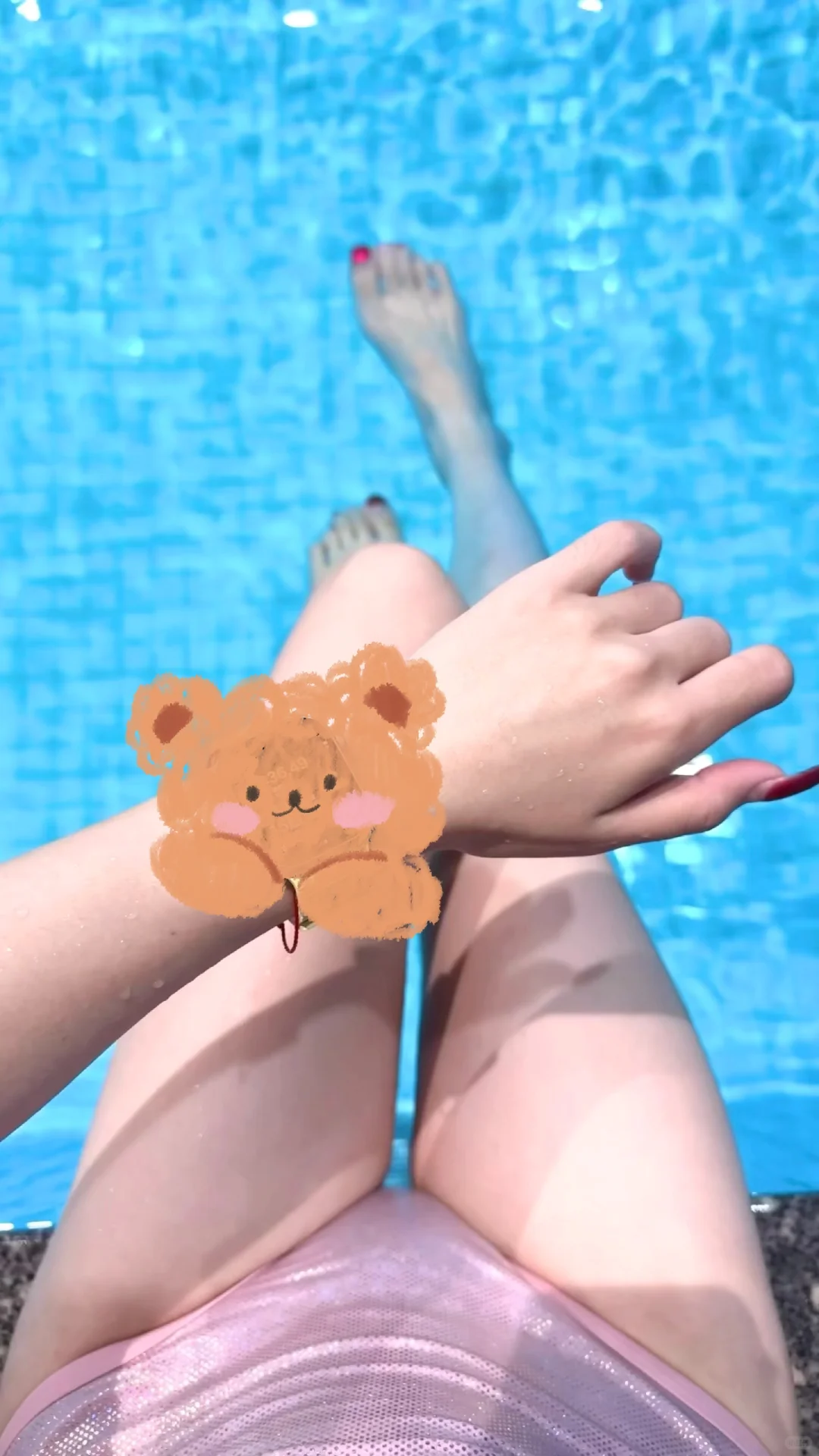 可以抱不到女人 不能抱不到水💦