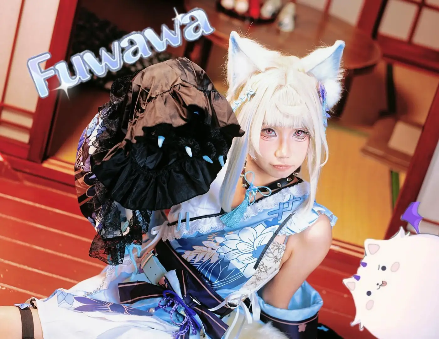 Fuwawa正月和服cos
