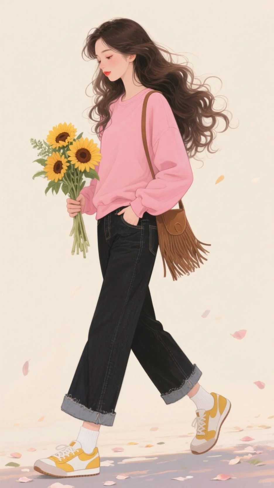 这个粉真的太温柔了！初秋女孩儿～