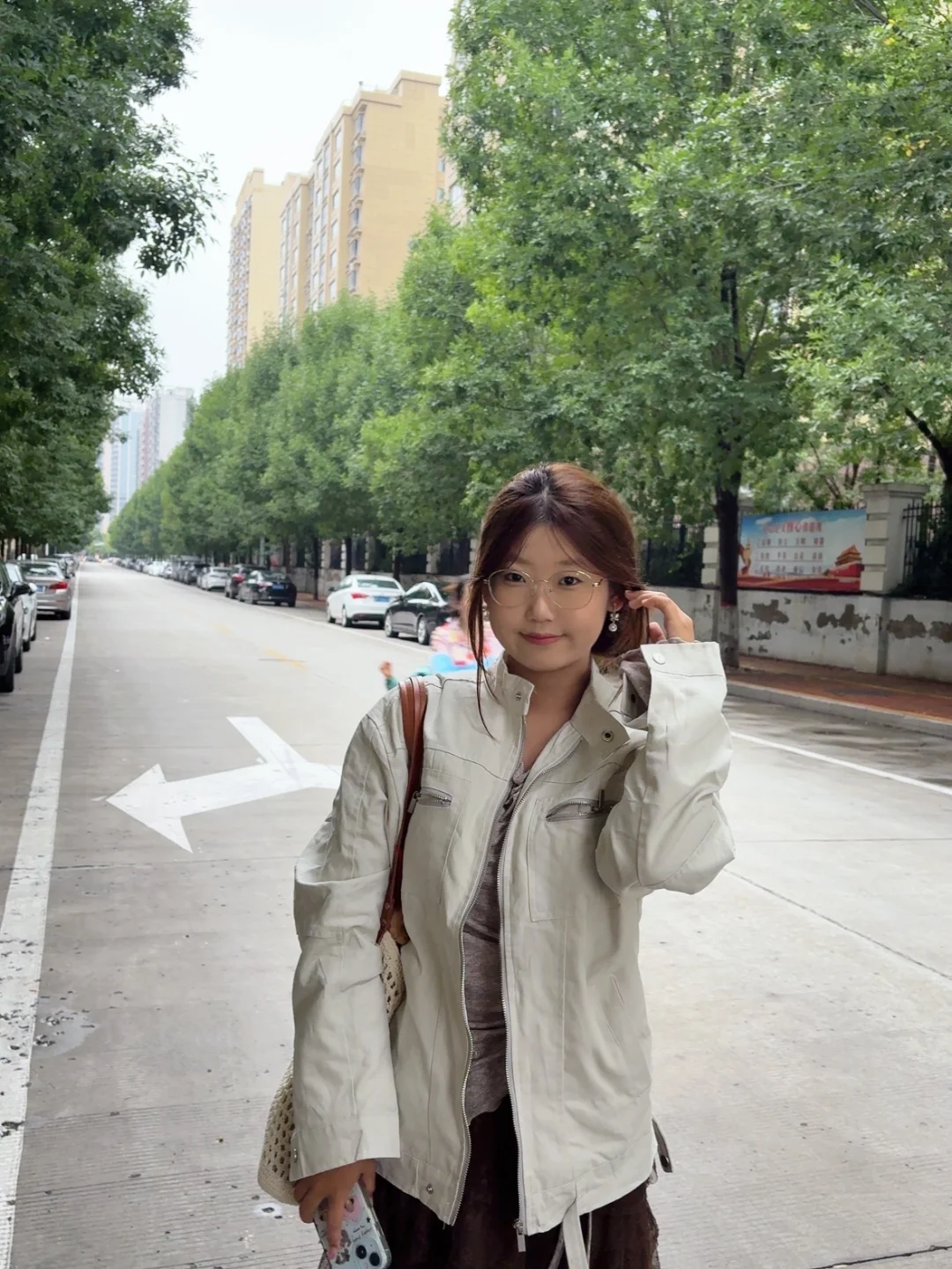 女大学生今日穿搭分享