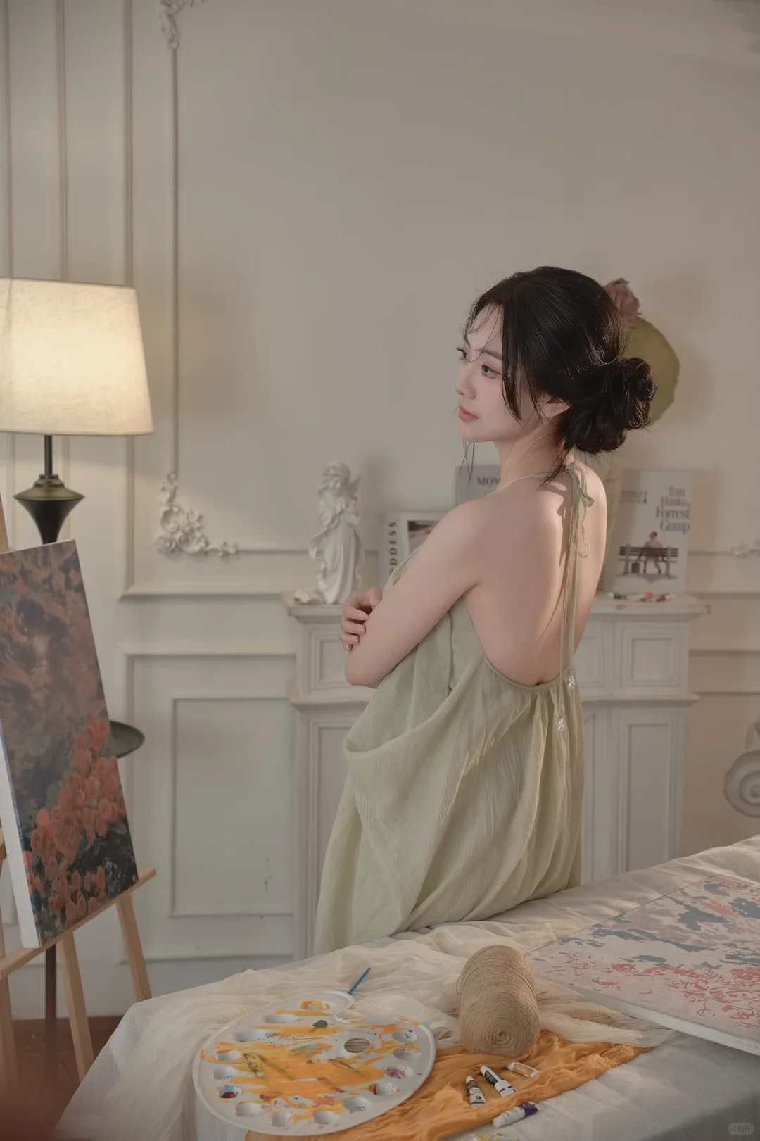 清冷感油画少女🎨