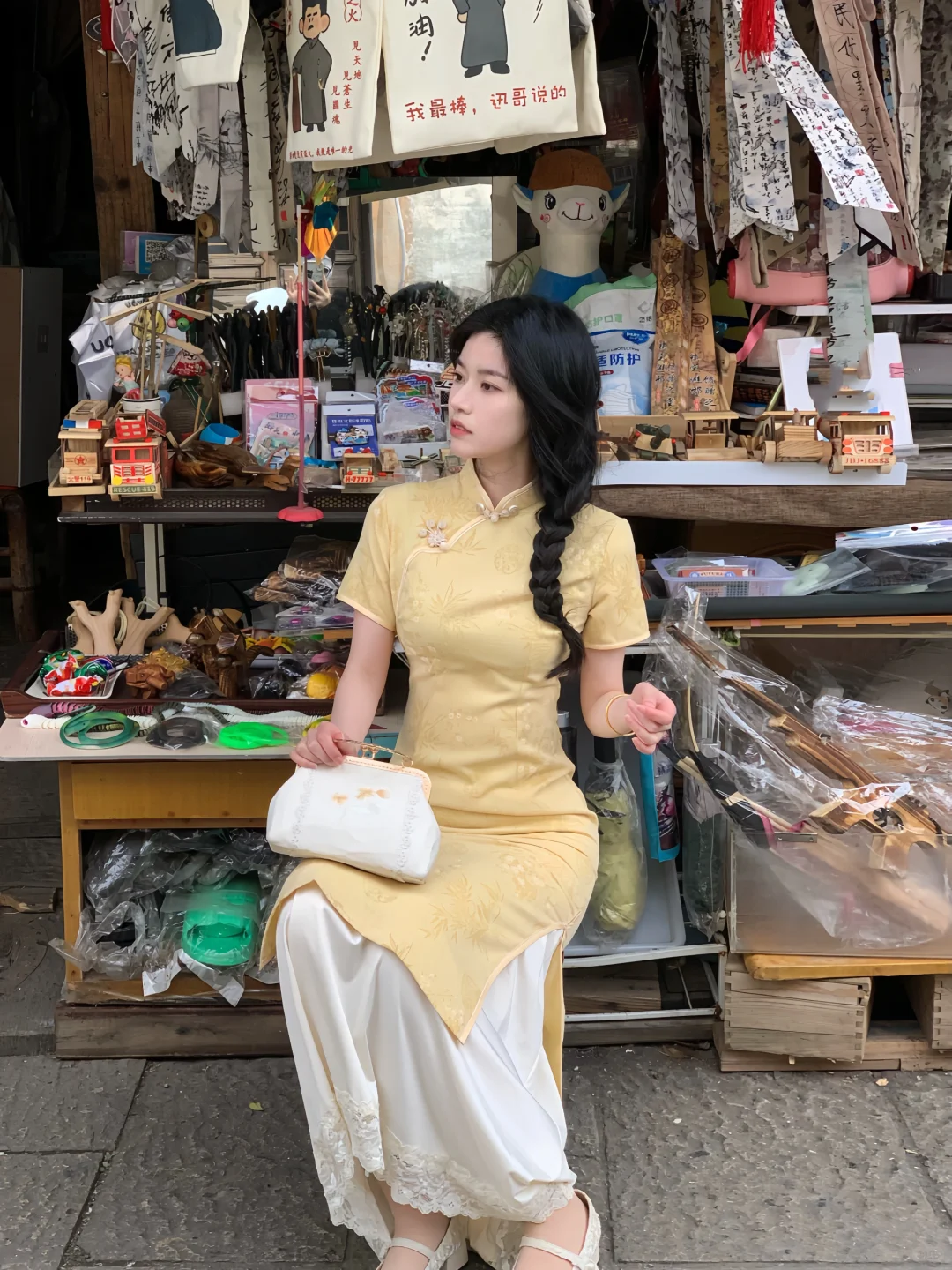 穿旗袍去鲁迅故里啦～