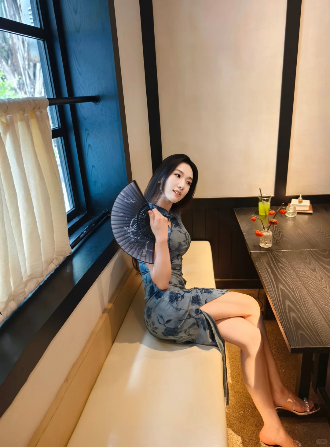穿旗袍也太好拍了