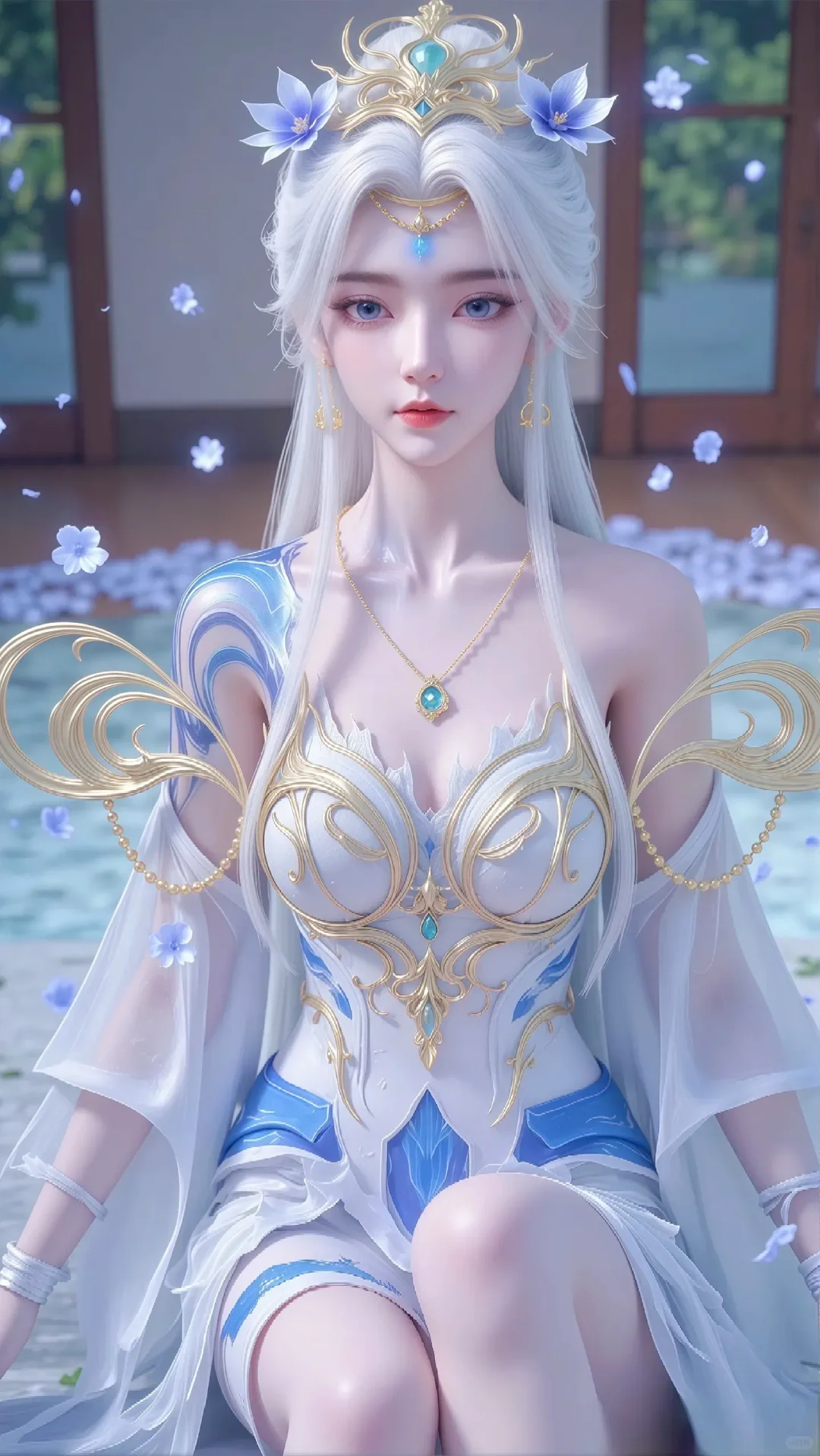 国漫女神‖完美世界～纯白柳神