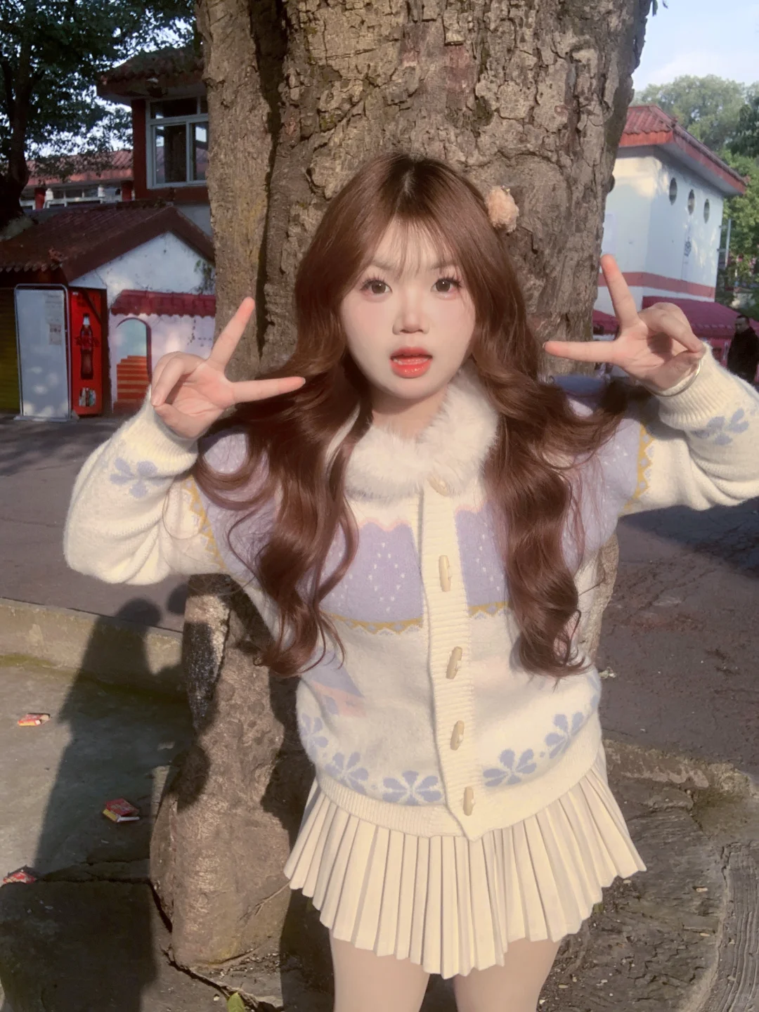130斤｜整点微胖甜妹开春穿搭合集！！