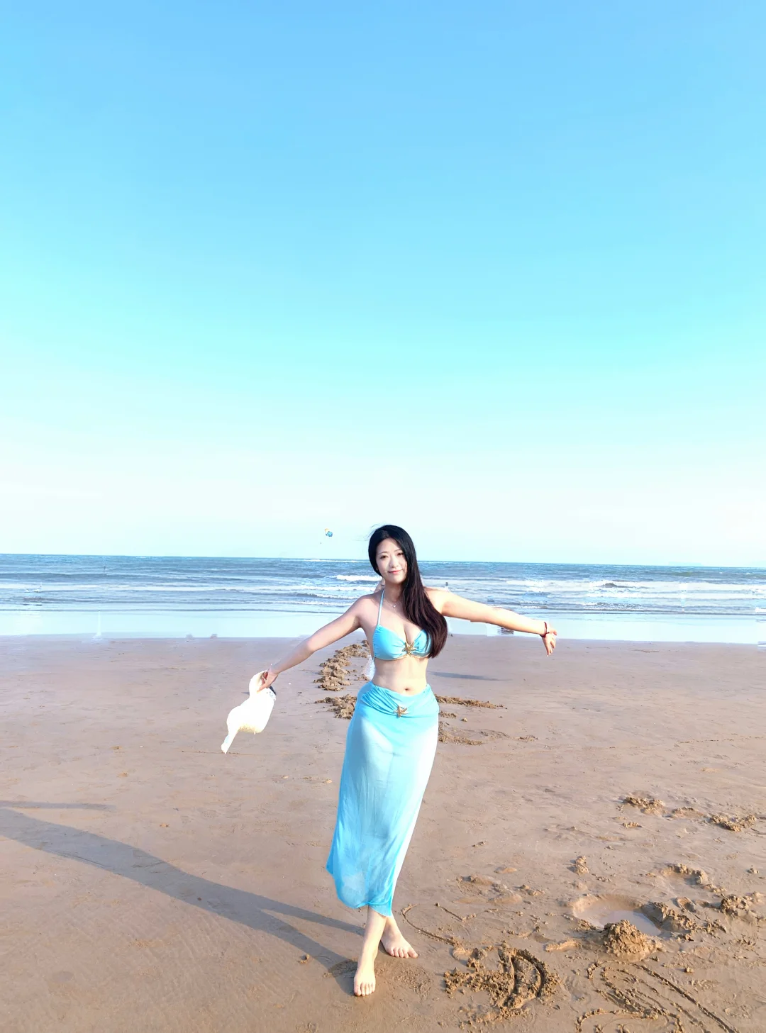 今天是海水味的 🌊青岛石老人海水浴场