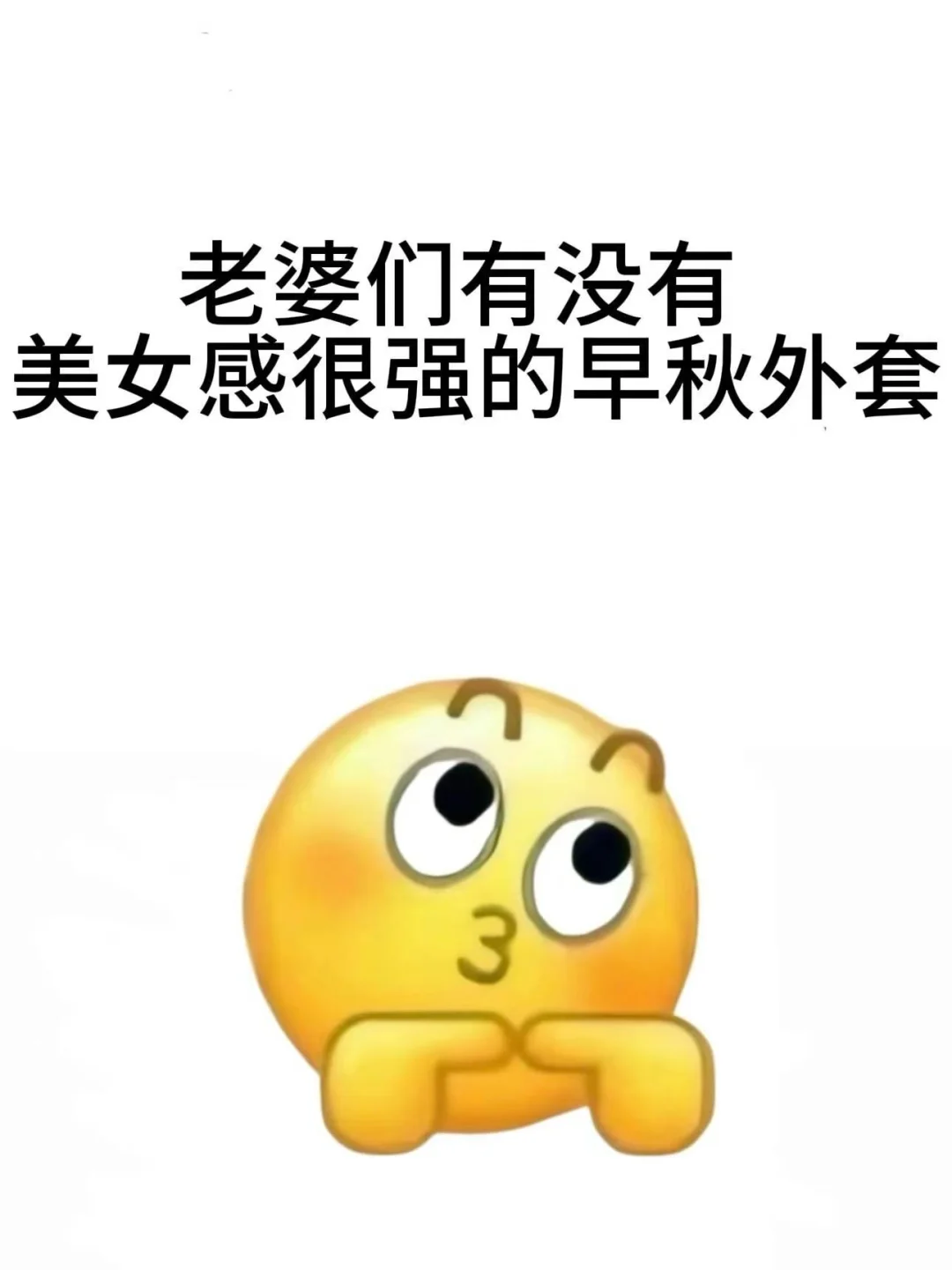 我只是想买件美女感很强的早秋外套啊。。
