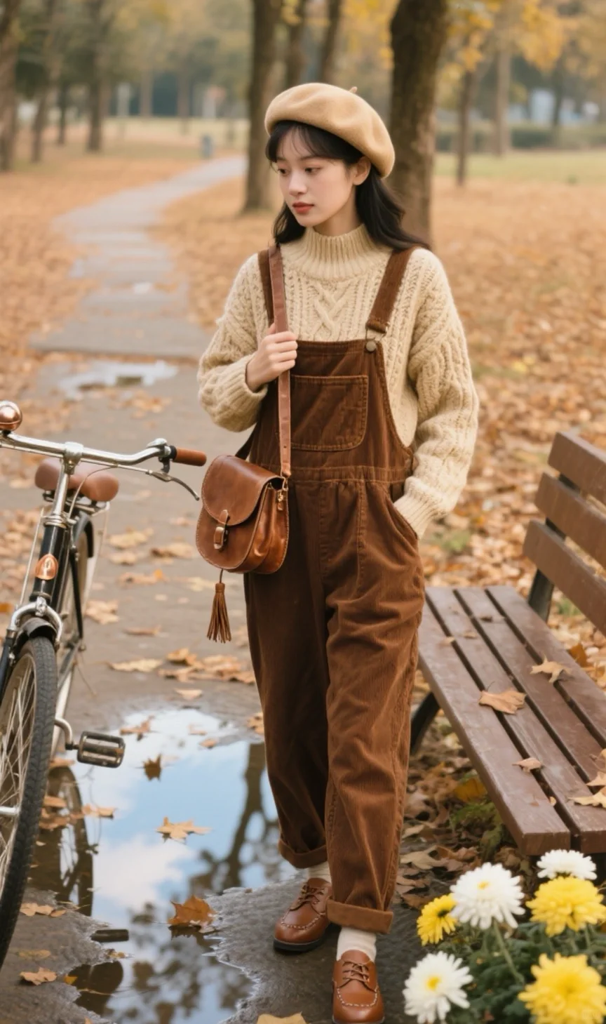 秋日氛围感拉满！这些文艺复古穿搭太绝啦🍂