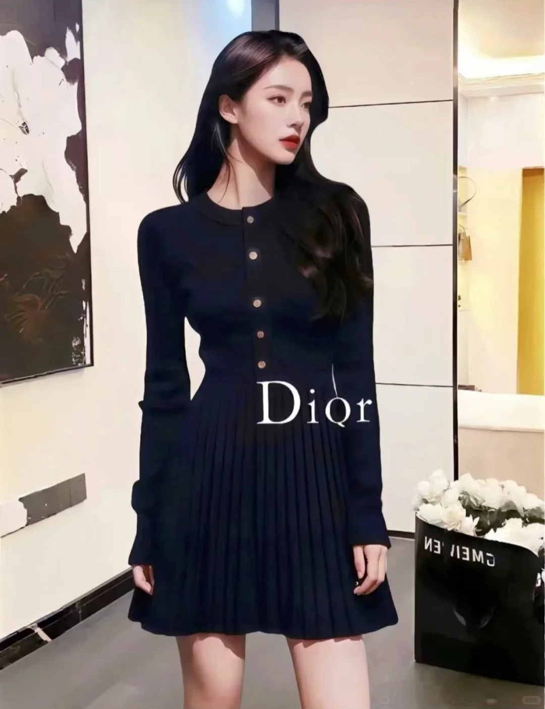 一眼万年的小黑裙，爱惨了👀