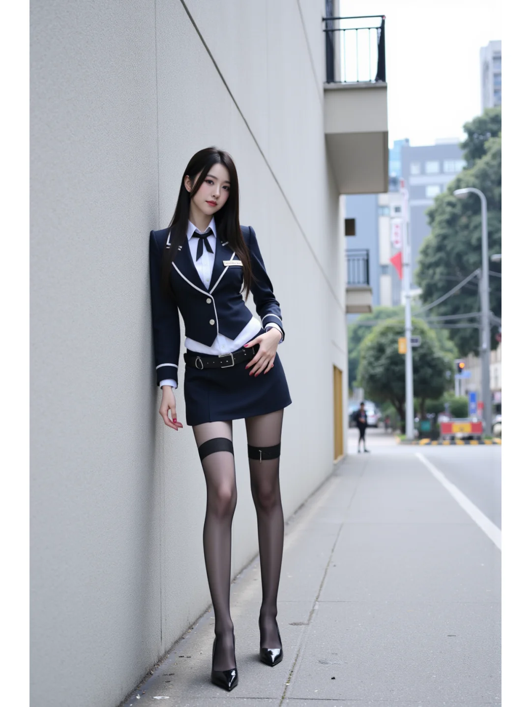 AI作图第33画~长腿女神范批发网红修长身材