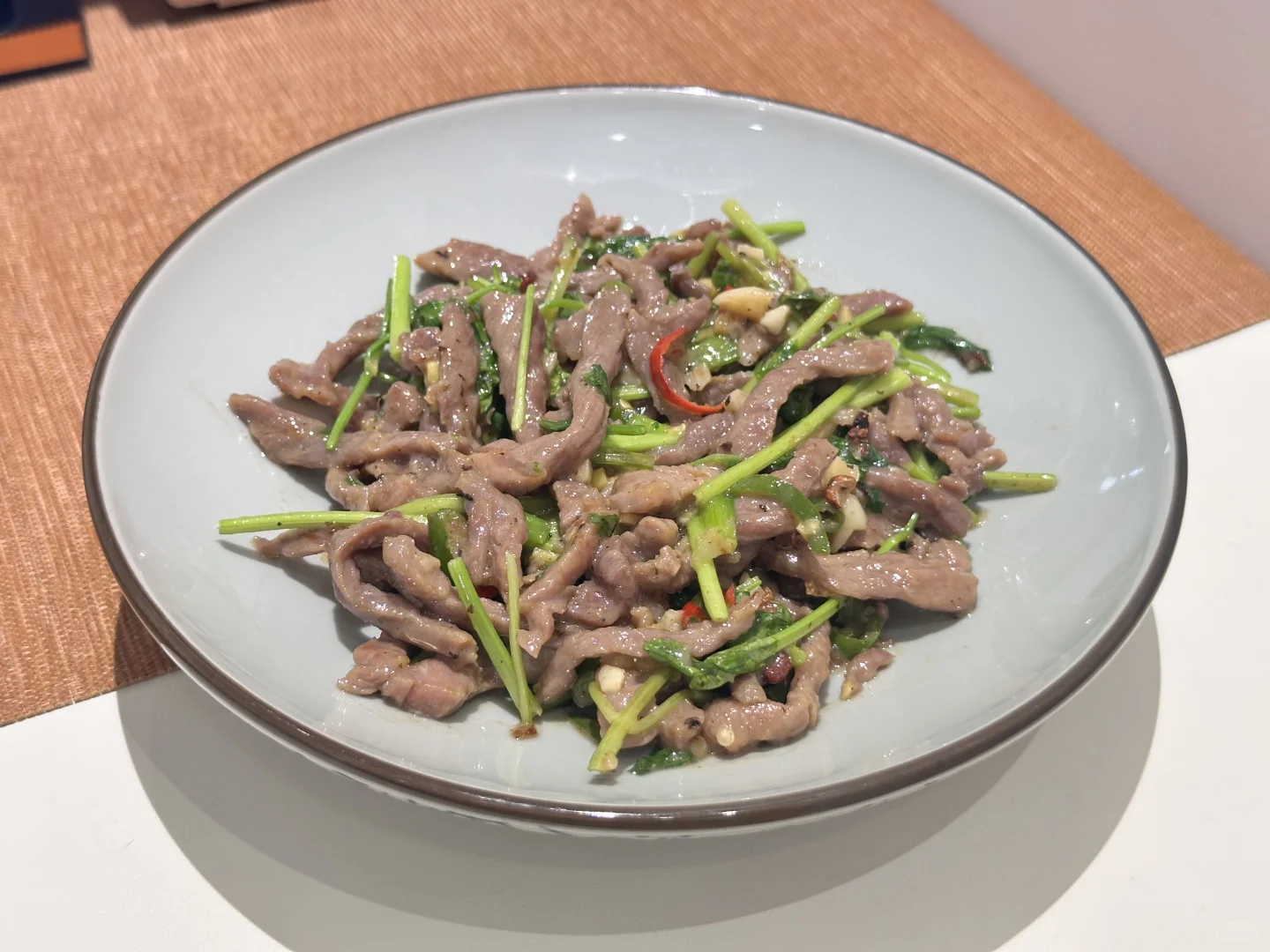 一人食｜香菜牛肉丝