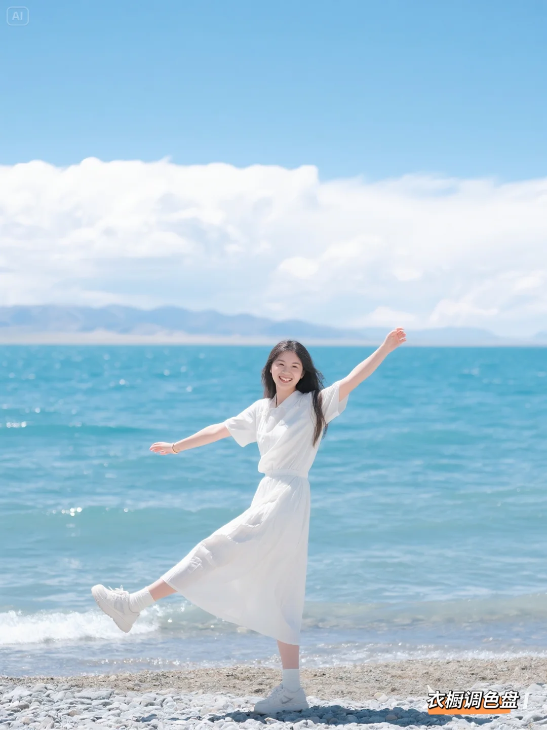 「青海湖神仙拍照姿势！刷爆朋友圈の氛围感