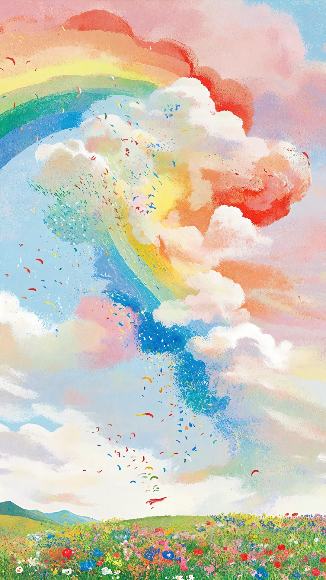 🌈满屏彩虹！治愈暴击