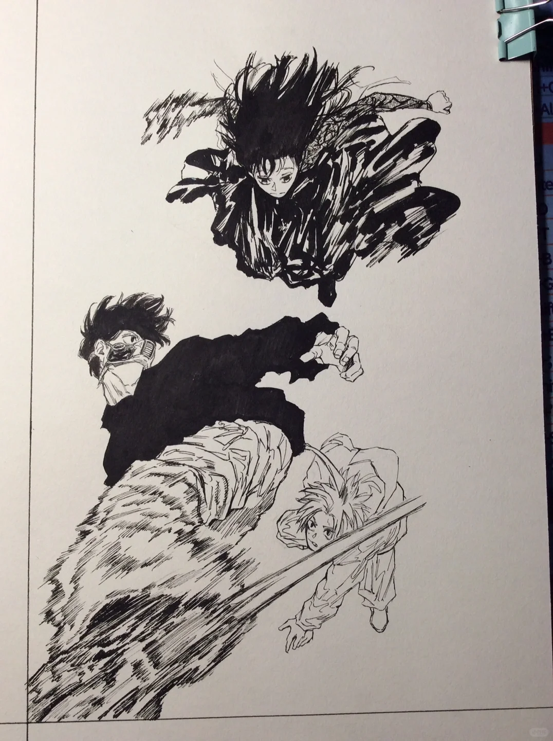 [漫画临摹]开战！
