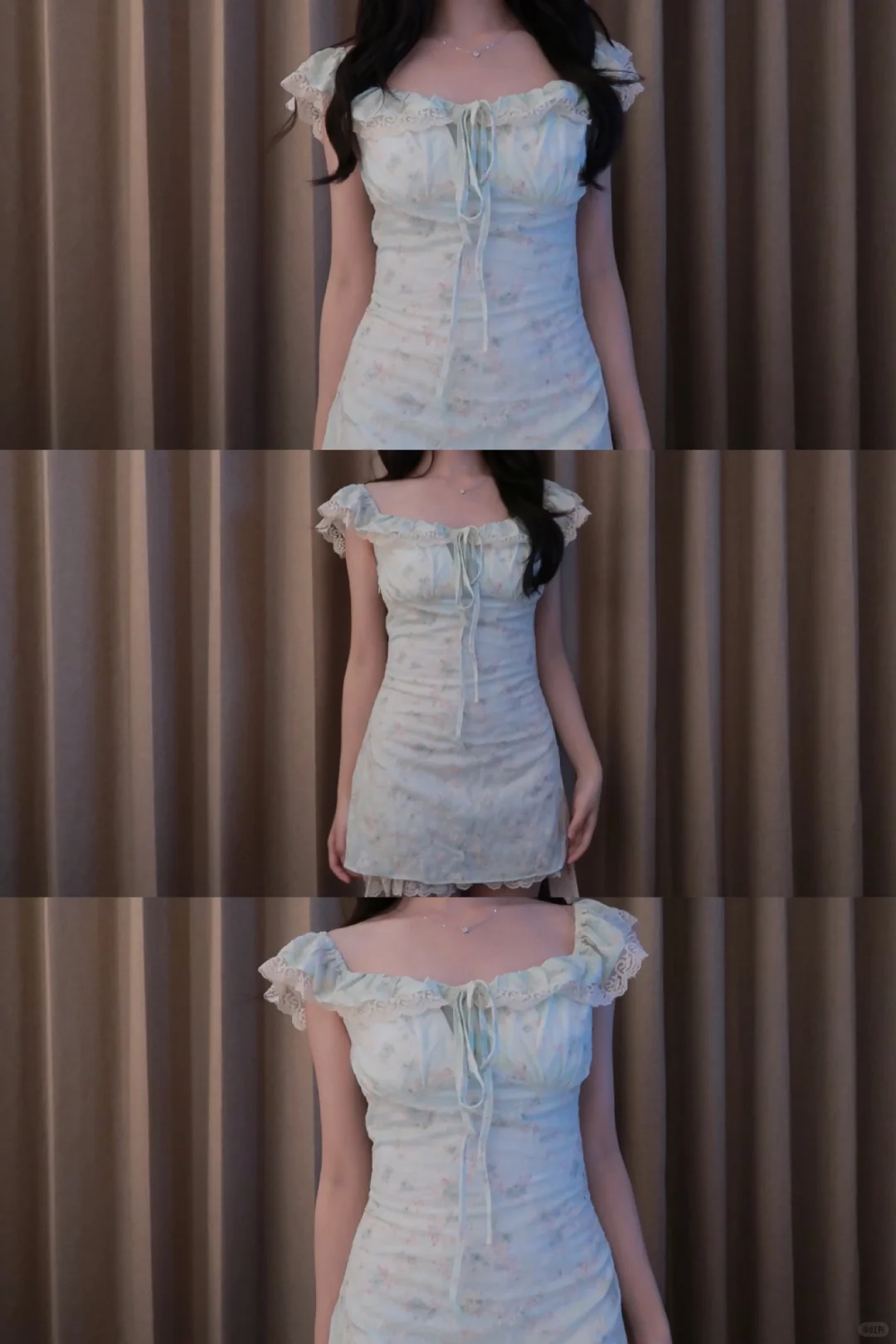 美丽女大之娇贵感约会小裙子👗