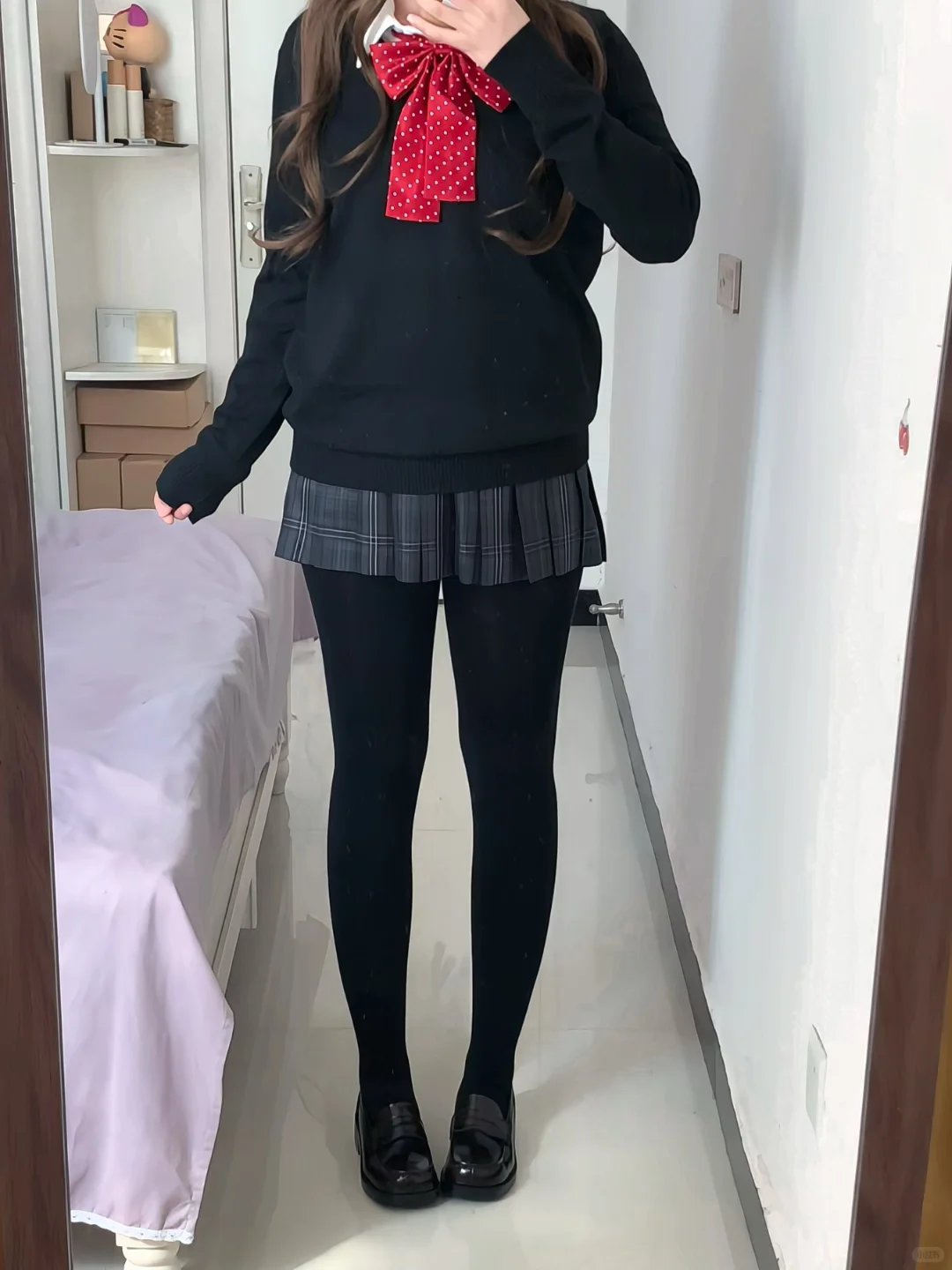 158/120 肉肉腿秋冬Jk叠穿裤袜share～🧺🧸