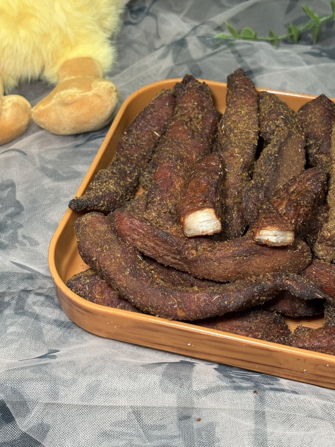 能撕出肉丝的鸡肉干！嚼劲控直接狂喜！🤯