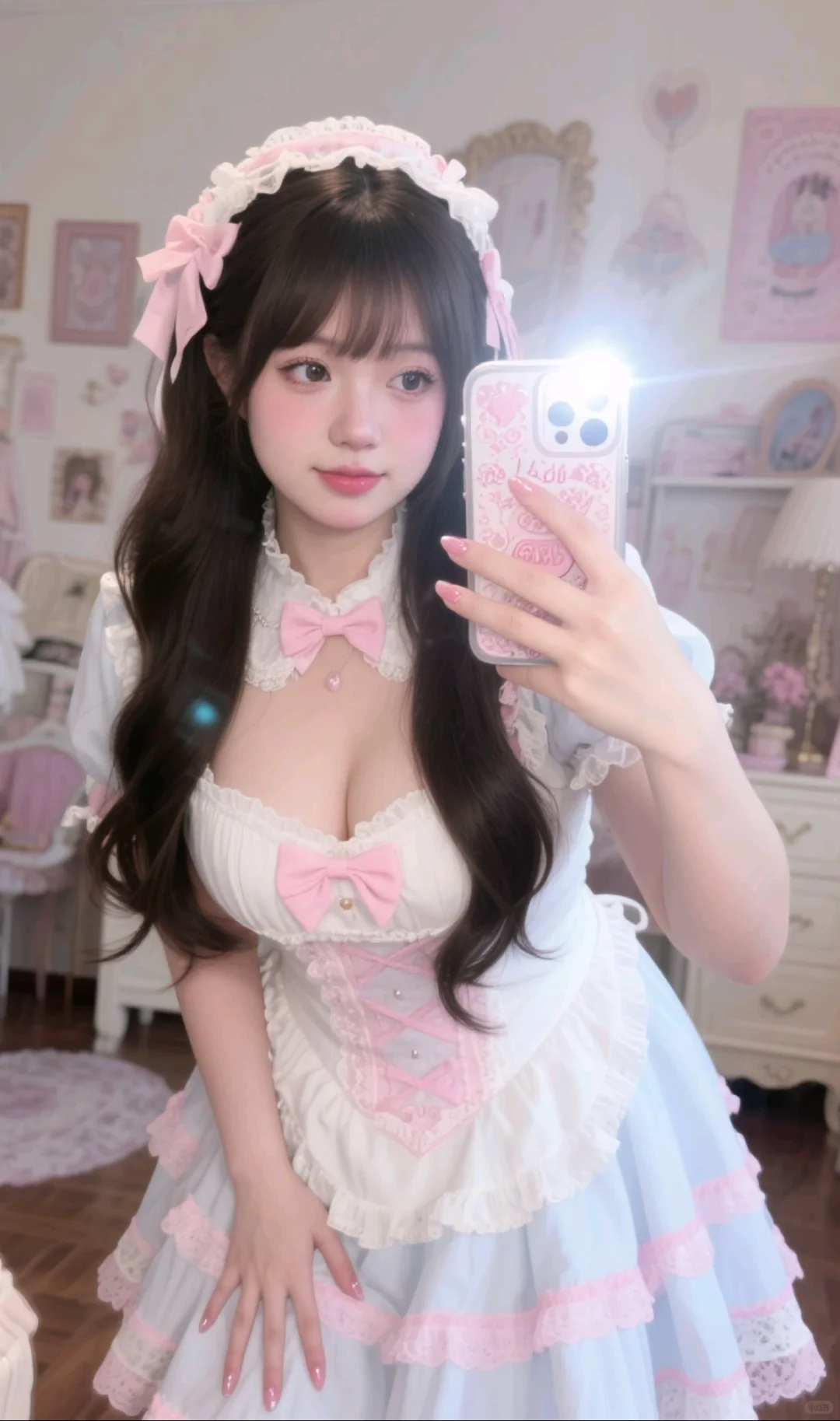 ✨ 粉色梦境：甜美与浪漫的邂逅 🌹