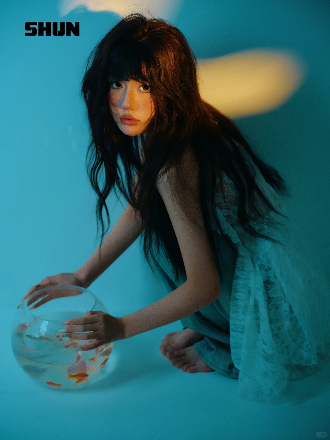 一组情绪蓝调写真