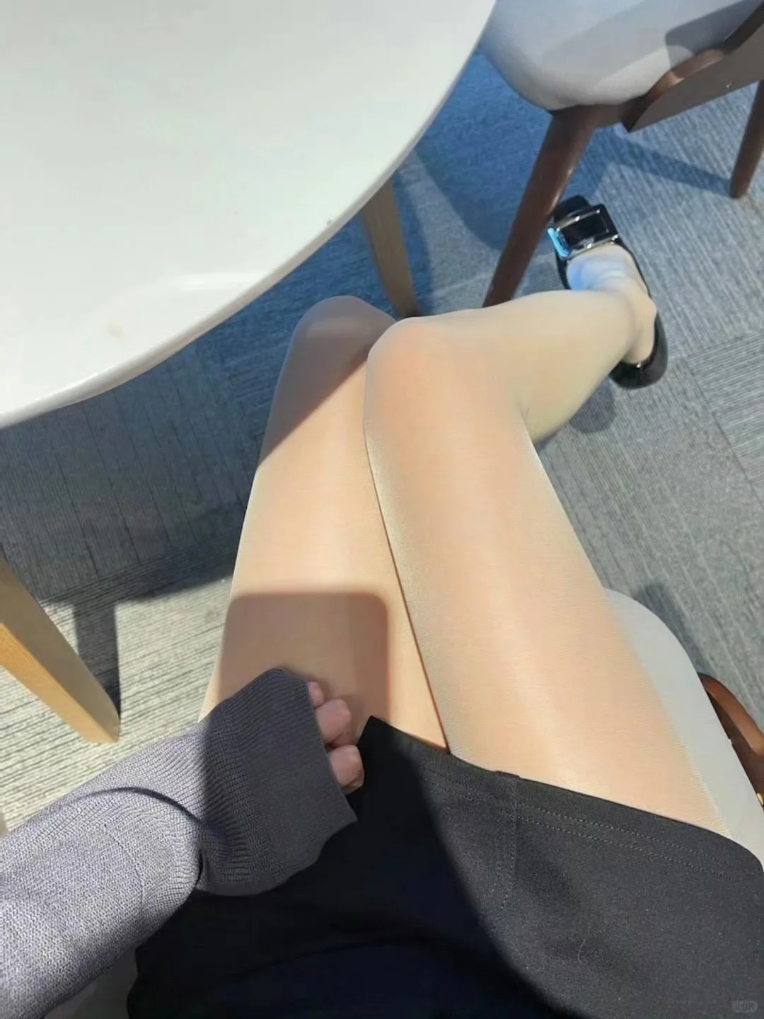 感觉油光丝穿出去多少有些尴尬