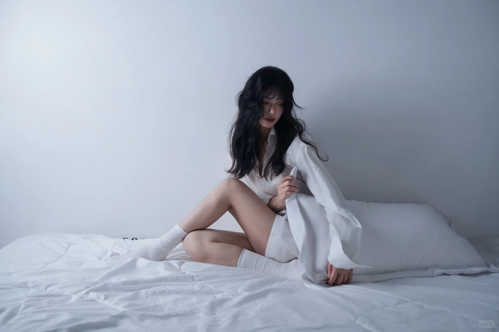 用枕头拍一组居家氛围感写真💗