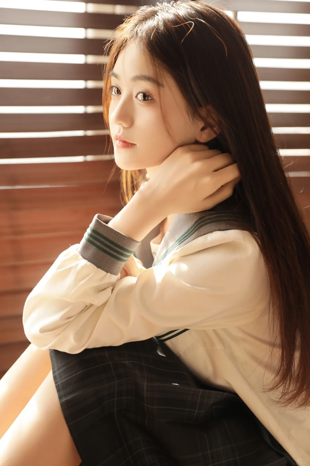 恋爱风铃🎐|日系轻氧少女| JK制服写真
