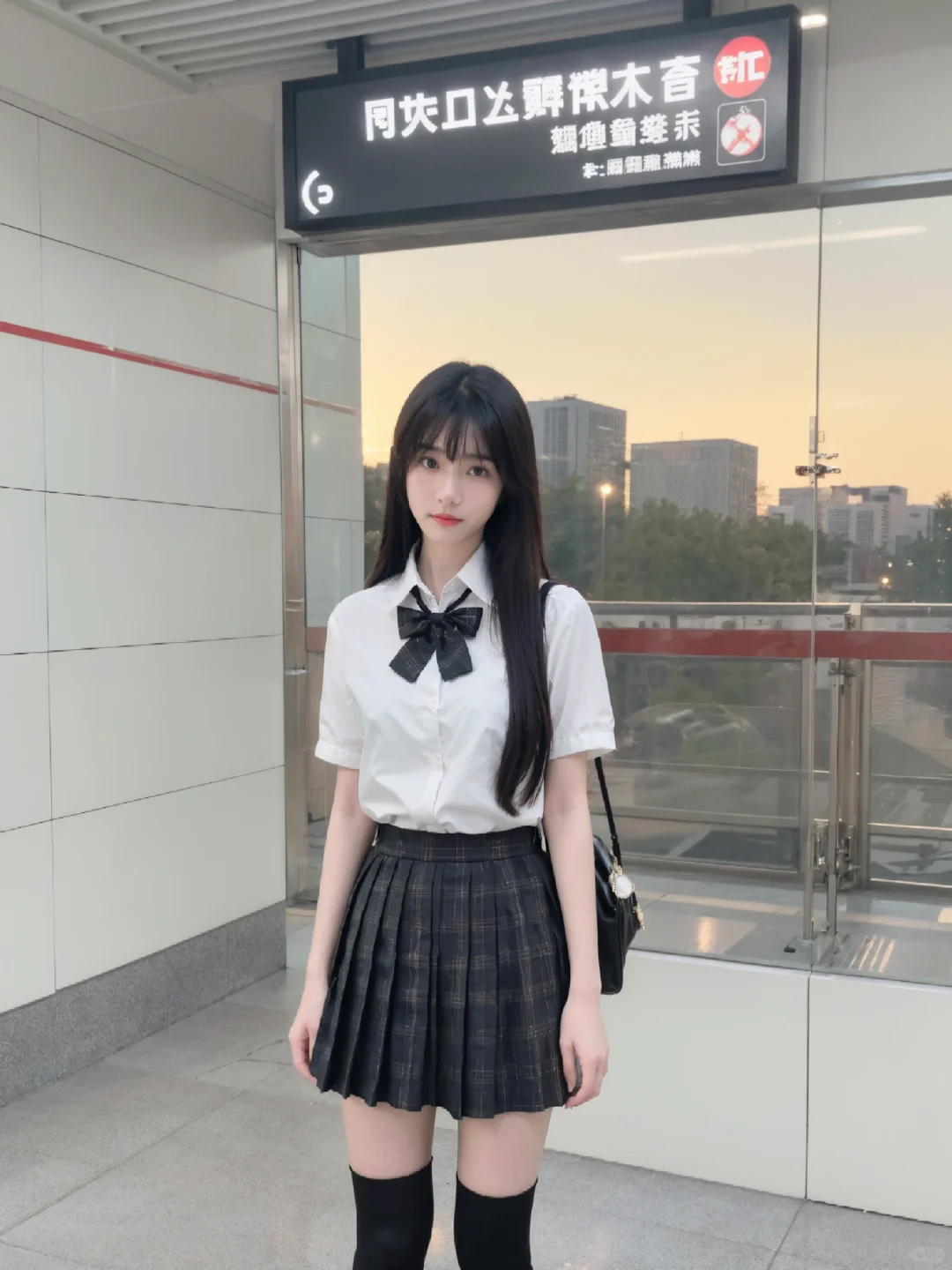 🎀甜酷JK少女，邂逅青春的心动💓