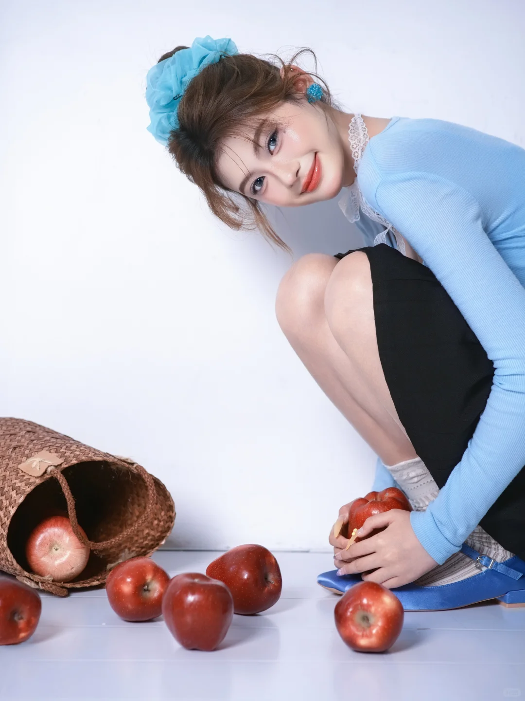 日杂苹果鬼马少女风🍎谁拍谁可爱