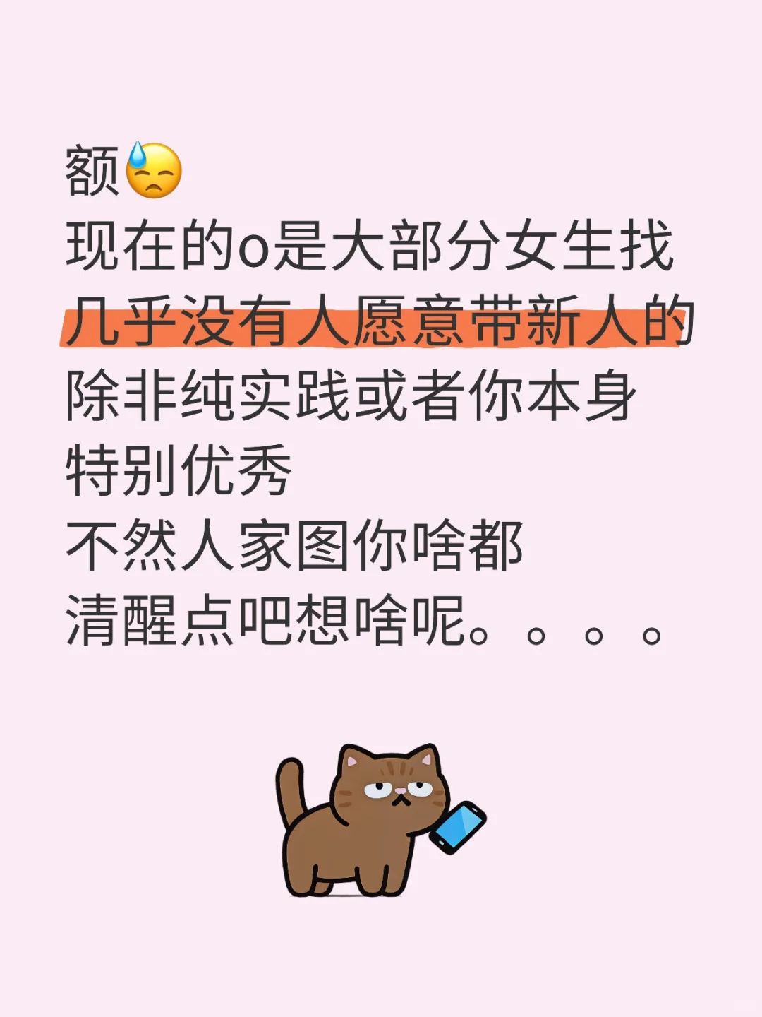 我的建议是新人勿入 除非你特别优秀