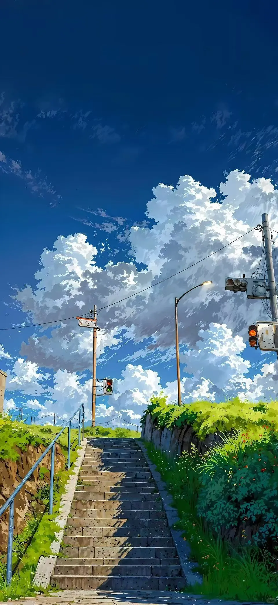 💙动漫场景插画壁纸 ·