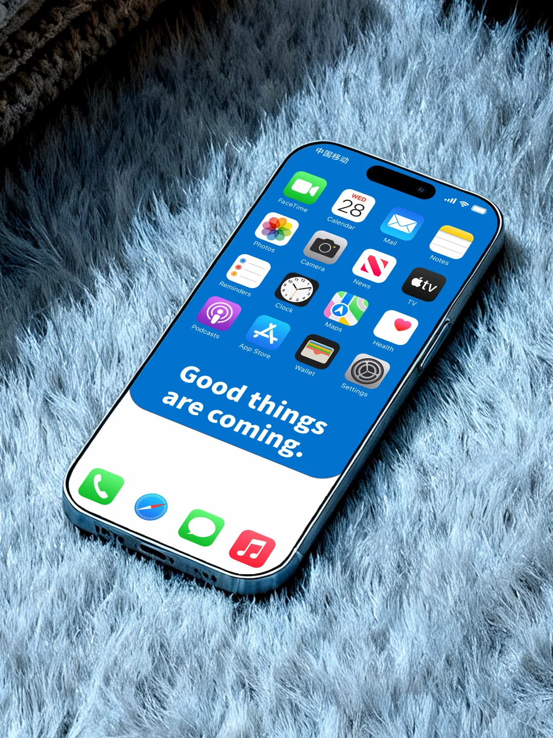 Good things are coming.美好的一天开始。