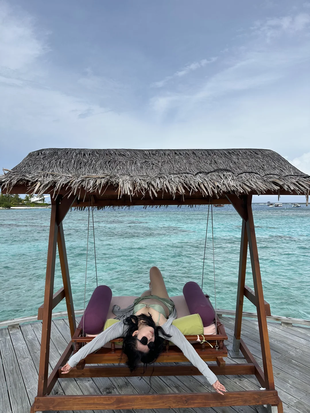 马尔代夫度假泳衣照👙