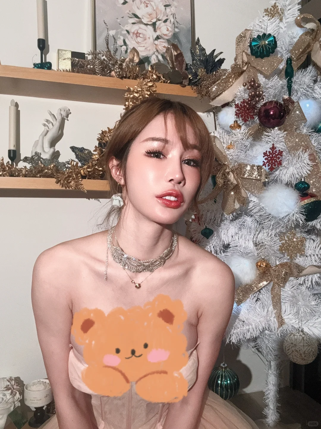 補上聖誕祝福，希望你每天都因為看見我幸福