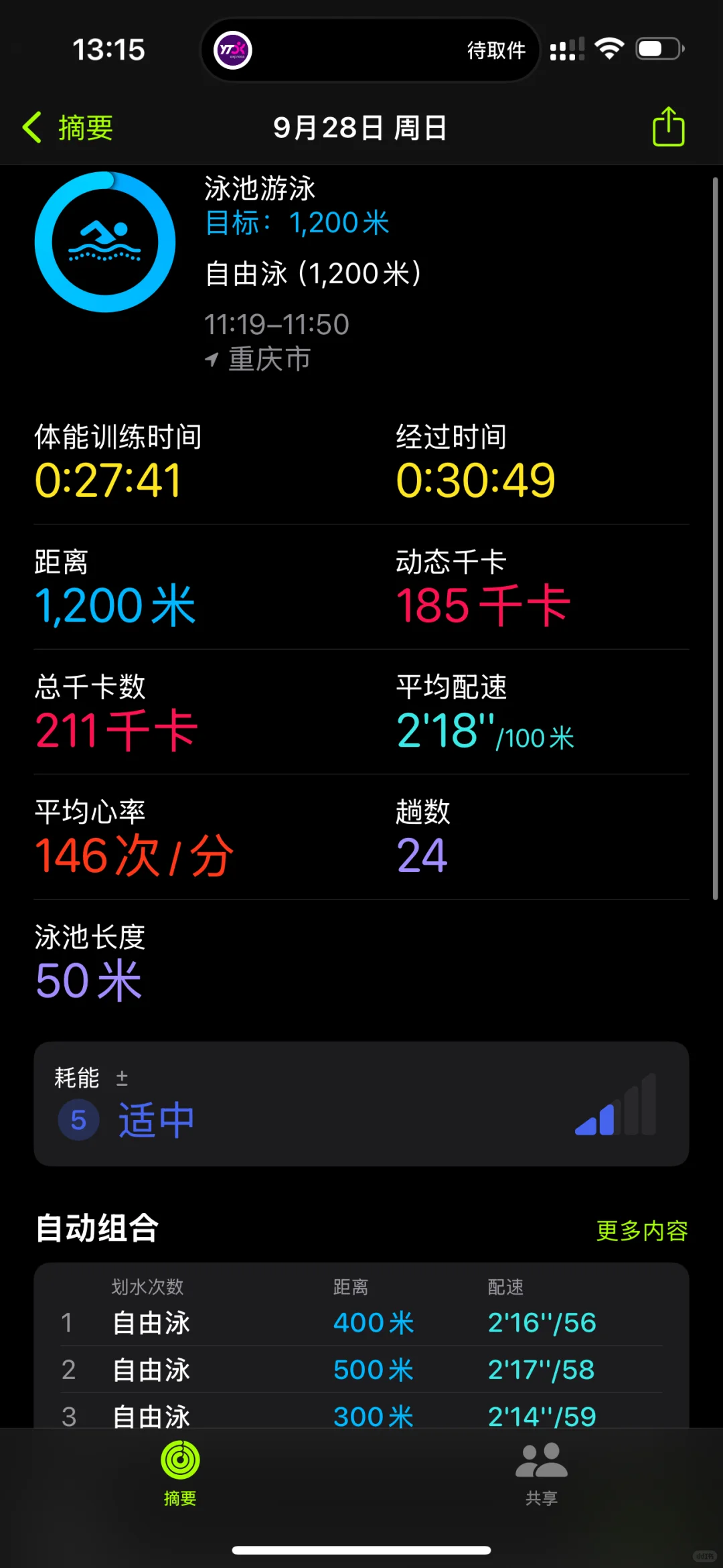 游了🏊🏻‍♂️