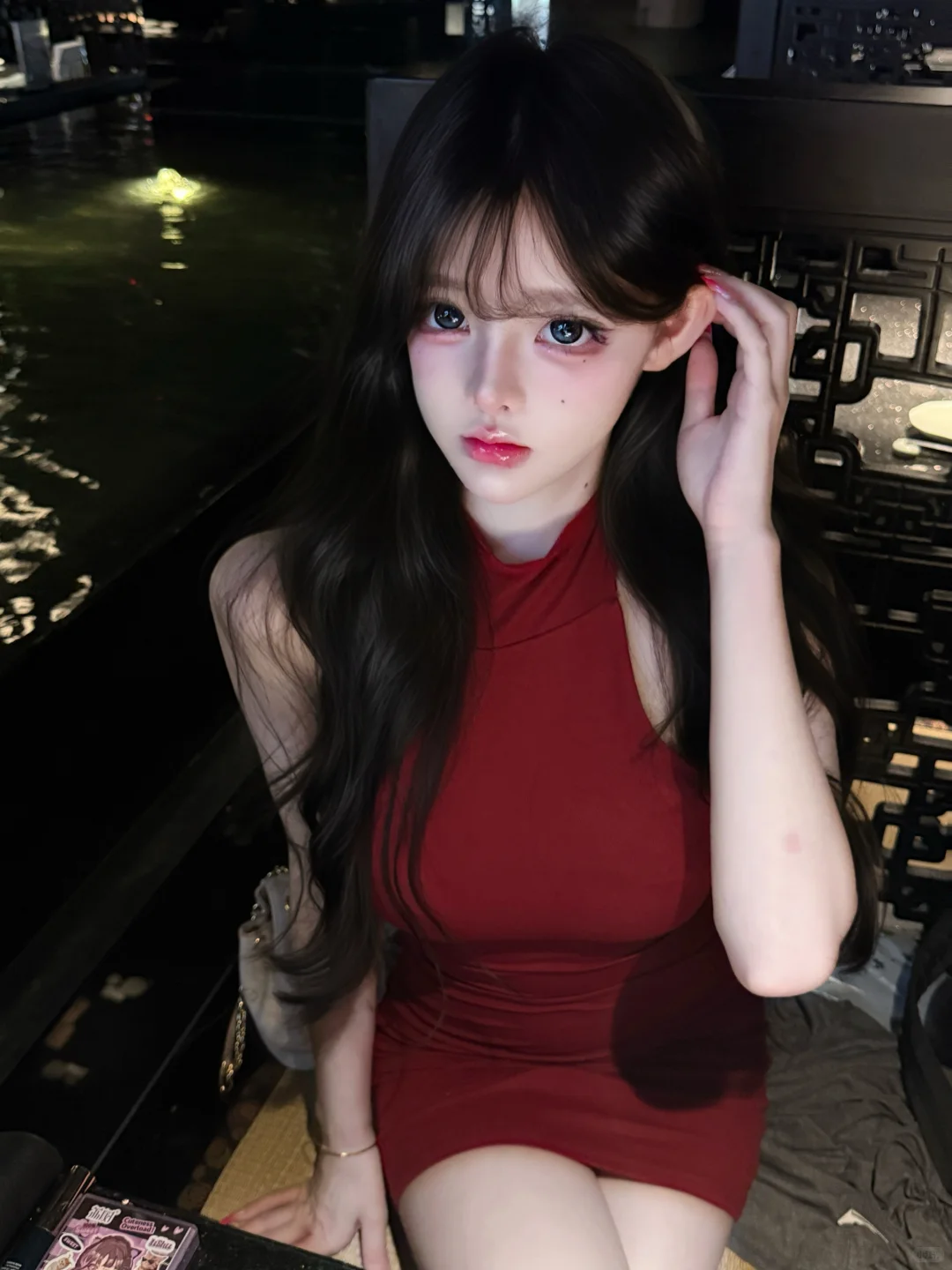 红色还得中国女人穿～