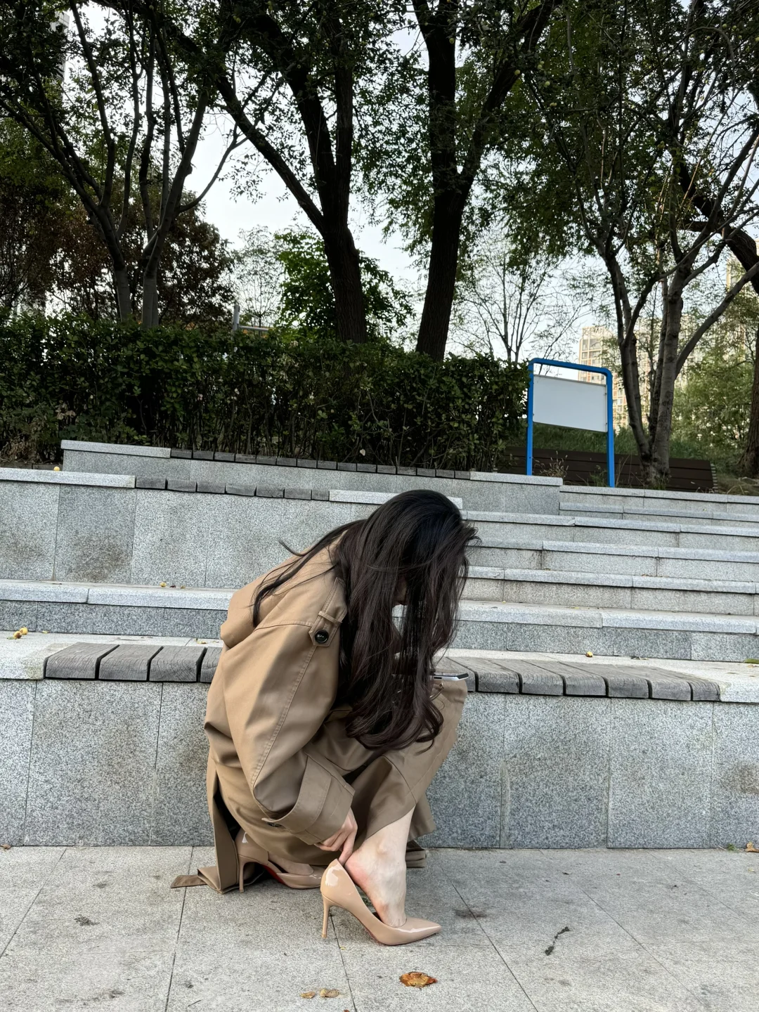 风衣是女人最时尚的单品🤎