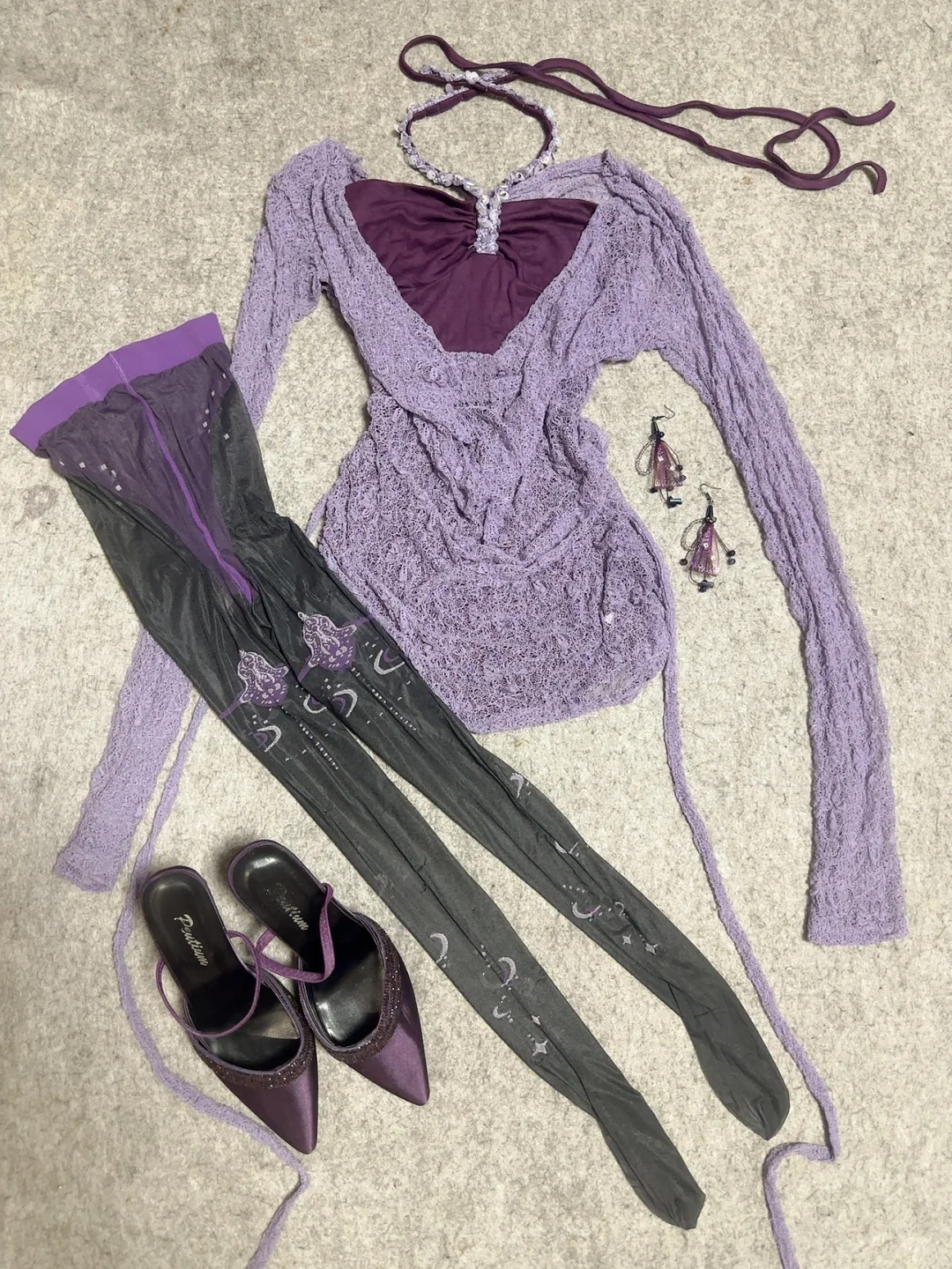 早秋紫色穿搭：温柔又魅惑💜